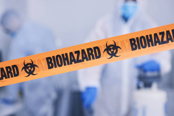 Professional Biohazard Cleanup technician working in Eddyville, IA